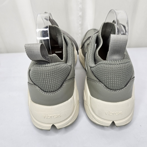 BrandBlack Aura 130 Leather & Mesh Sneaker In Grey Size 8 Vibram Sole main image 12
